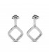 EARRINGS BRILLIE WHITE