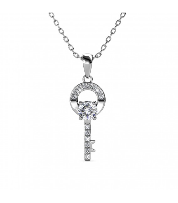 PENDANT KEY WHITE