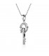 PENDANT KEY WHITE