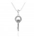 PENDANT KEY WHITE