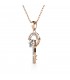 PENDANT KEY ROSE