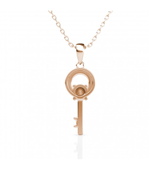 PENDANT KEY ROSE